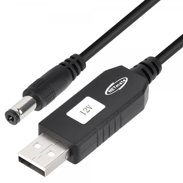 강원전자 넷메이트 USB 전원 12V 승압 케이블 NM-UV512 - 상세 이미지 2