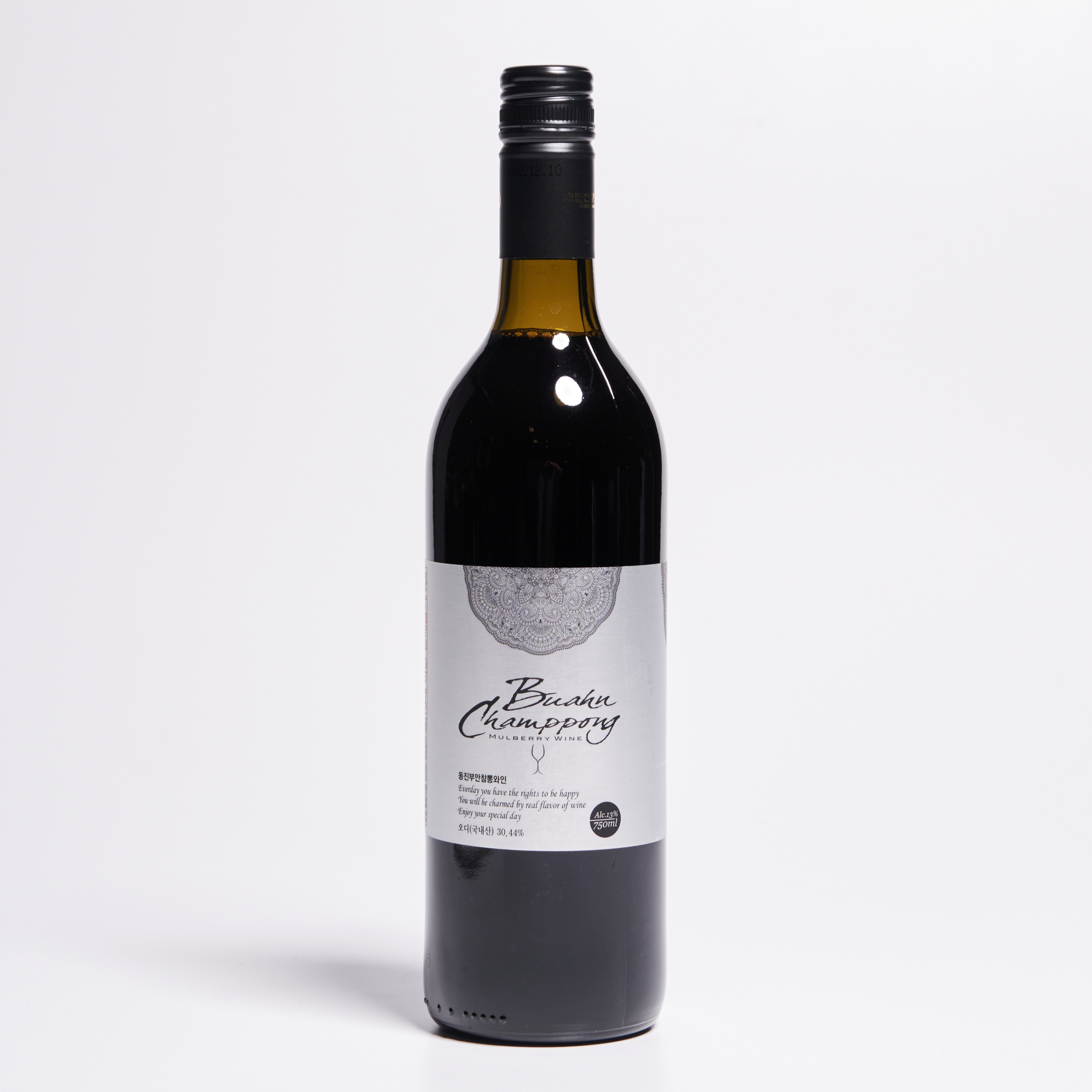 오디와인 스위트 13도 750ml 동진부안참뽕와인 레드 내변산 - 상품 이미지