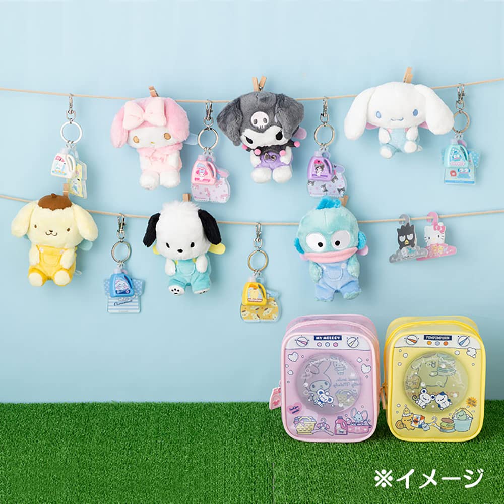 산리오 SANRIO 뽀챠코 쿠로미 시나모롤 폼폼푸린 마이멜로디 참 열쇠고리 세탁날 세제 모양 키링 포챠코 : 폴로줌