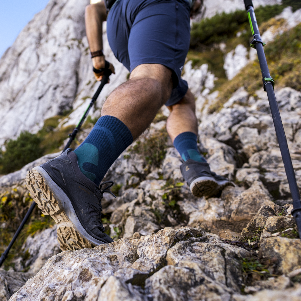 바우어파인트 아웃도어 메리노 미드컷 삭스 종주산행 장거리하이킹 기능성 레그웨어 올림픽 독점 공급 - 상세 이미지 4
