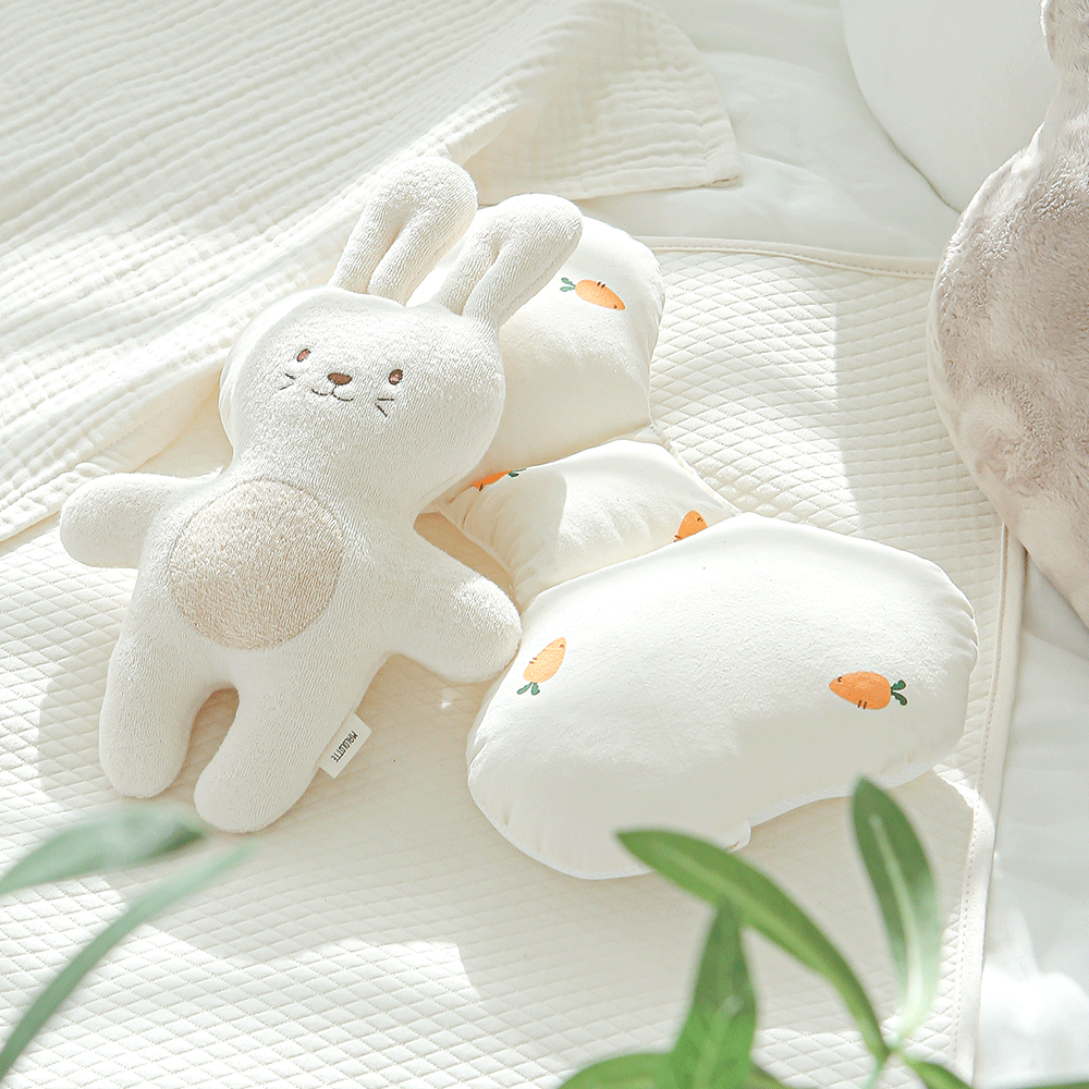 마롤로뜨 30수 아기 목베개 목쿠션 나비 캔디 베개 카시트 신생아 유아 3종