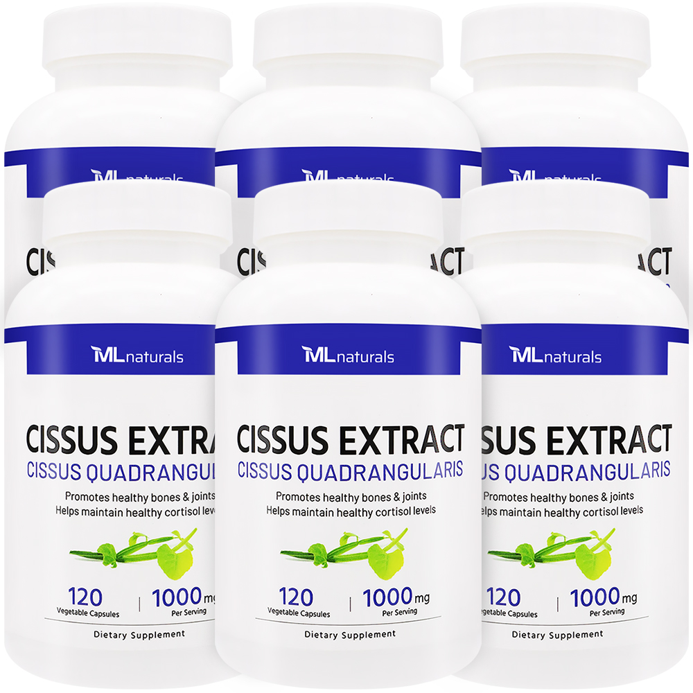 마이라이프 내추럴스 시서스 추출물 1000mg 알약 120캡슐, 6개 제품 이미지