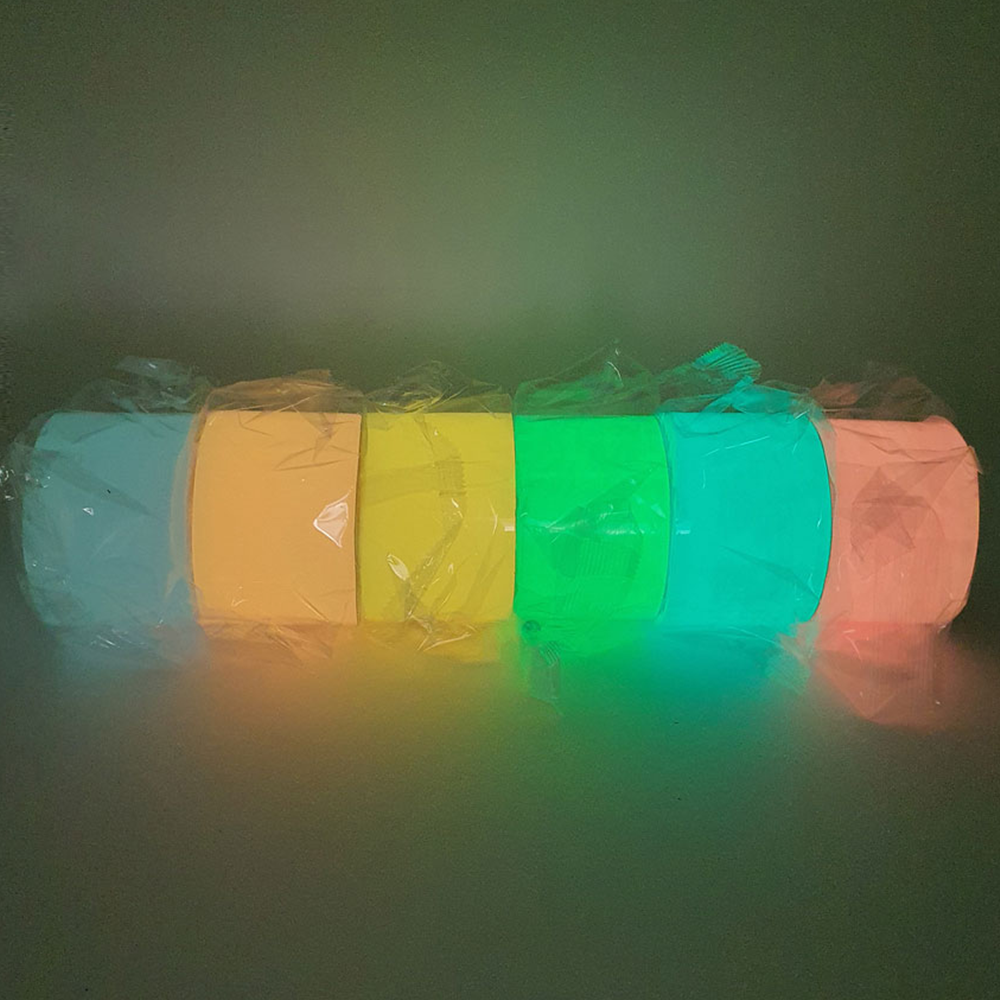 공만드는테이프 찐득이 볼 야광 색깔 테이프 60mm 12개 - 상세 이미지 5