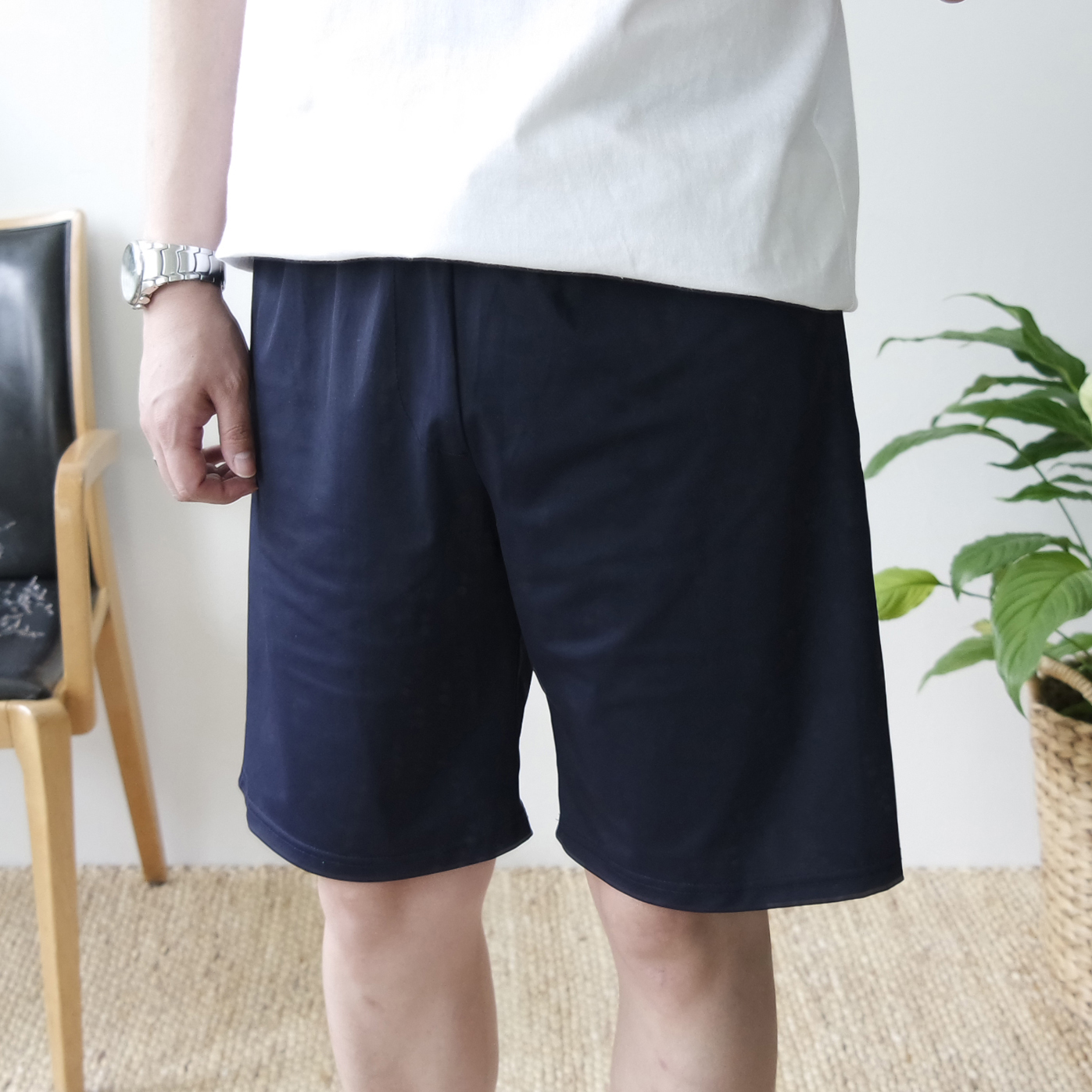 남자 빅사이즈 반배기 아이스 쿨링 반바지 29~40 이미지 2