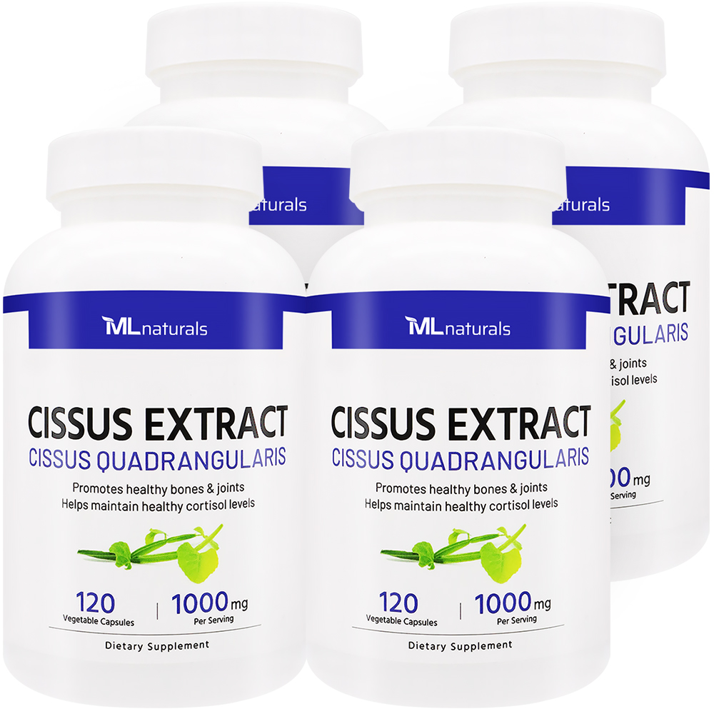 마이라이프 내추럴스 시서스 추출물 1000mg 알약 120캡슐, 4개 제품 이미지