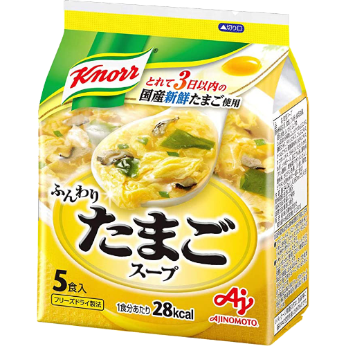 아지노모토 Knorr 크노르 즉석 스프 블럭 계란스프 - 상품 이미지