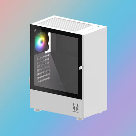 쓰리알시스 3RSYS R150 화이트 PC케이스