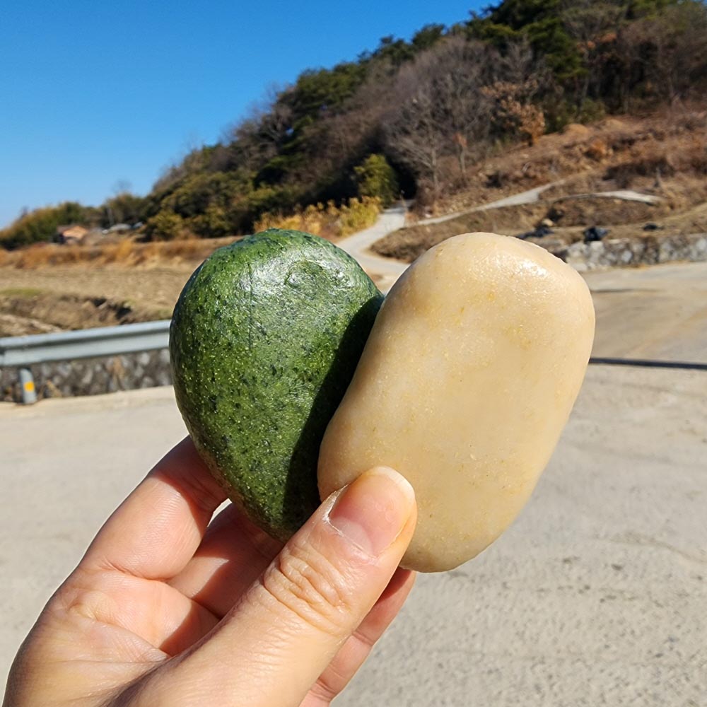 싸리재 앙꼬절편 쑥떡 호떡 [ 앙금말랑떡 4가지 ] 굳지않는떡 흑임자 아침대용 아이간식 - 상세 이미지 4