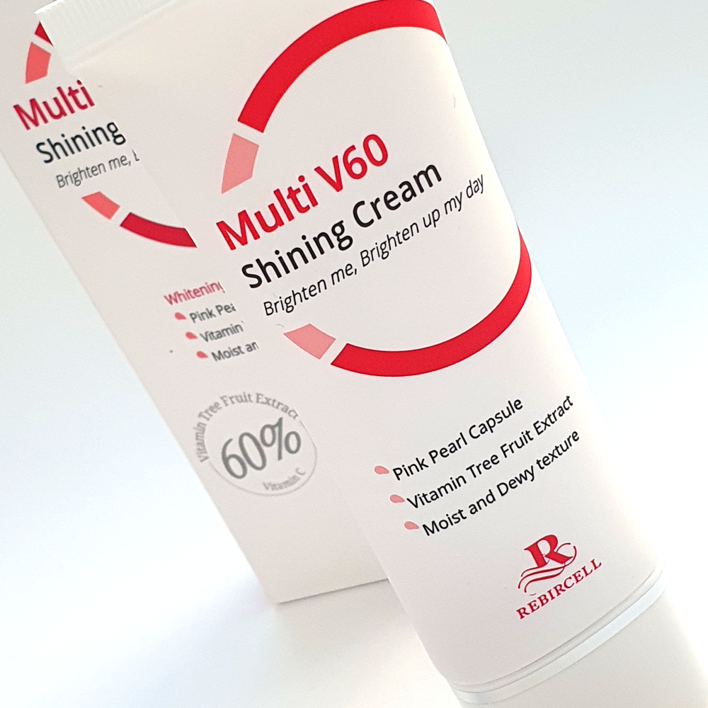 1+1 리버셀 멀티 V60 샤이닝 비타민C 60% 기미 잡티 미백 크림 40g - 상세 이미지 3