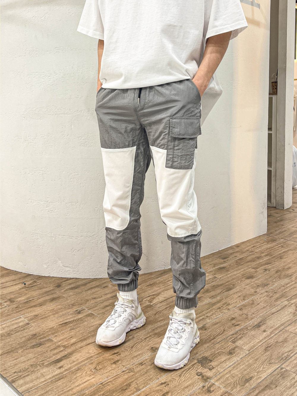 남자 여름용 스판 조거팬츠 나일론조거팬츠 건빵바지 - 상세 이미지 5