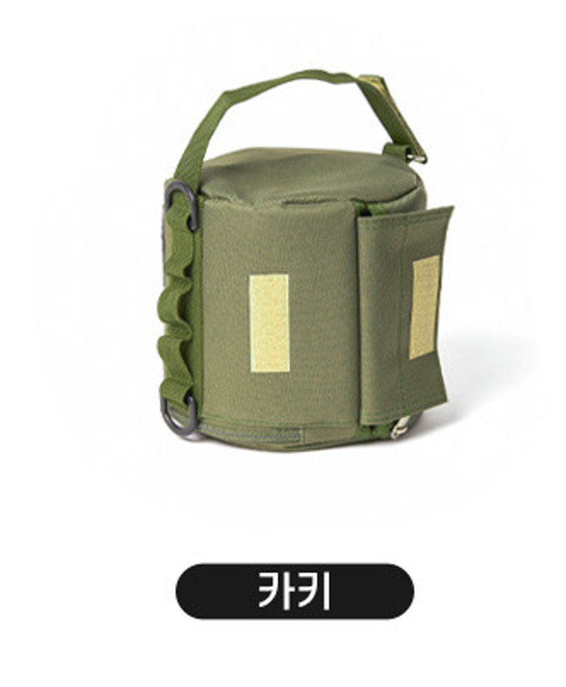 마룬 벨르 휴지케이스 카키 감성캠핑 - 상세 이미지 3