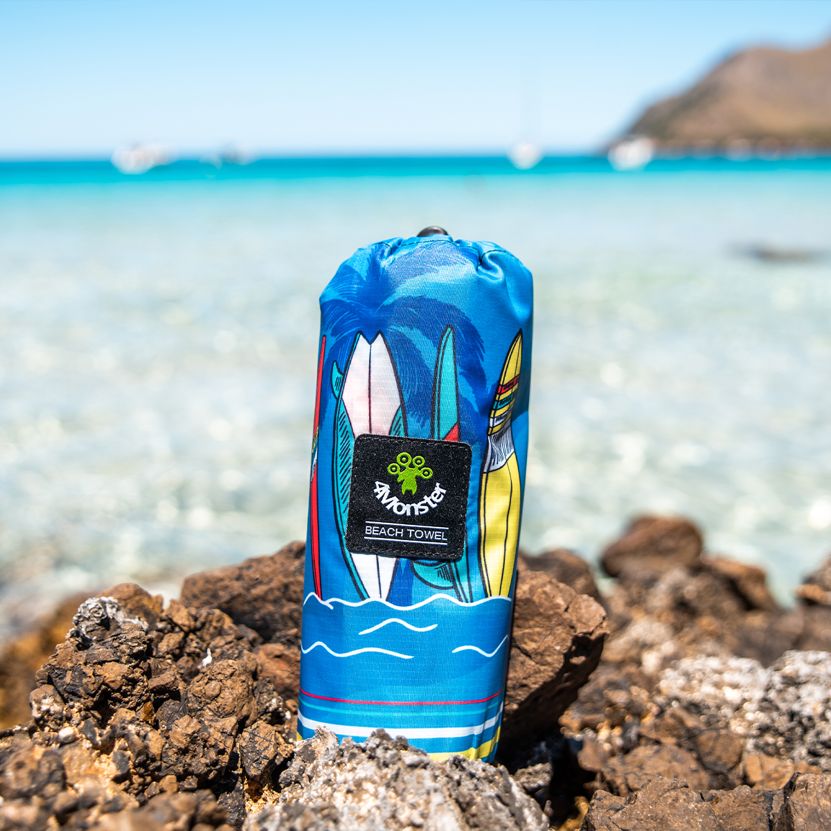 비치타올 파우치 서프 극세사 타월 대형 다용도 수건 하와이안서프