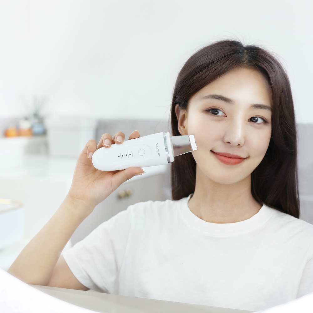 오엘라 초음파 필링기 피부관리 얼굴 각질 제거기 홈케어 OB-PR01 - 상세 이미지 2