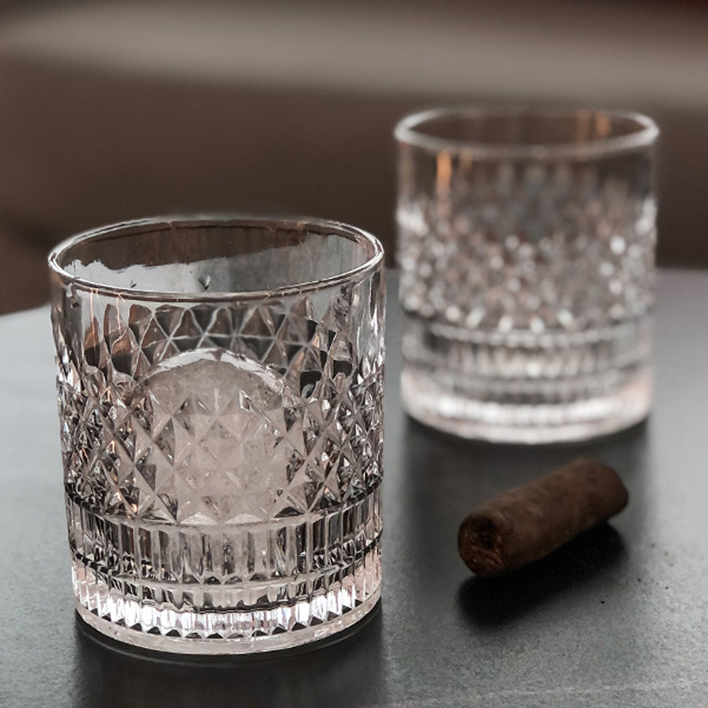 다이아 언더락잔 크리스탈 하이볼잔 온더락잔 2잔 선물세트