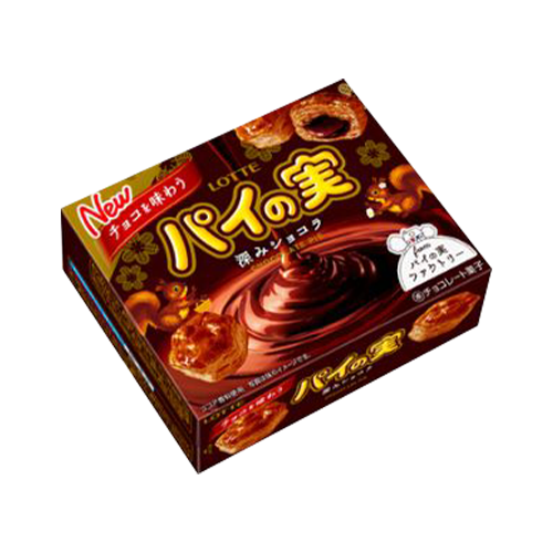 롯데 파이의 열매 파이노미 딥 쇼콜라 / 일본과자 파이 - 상품 이미지