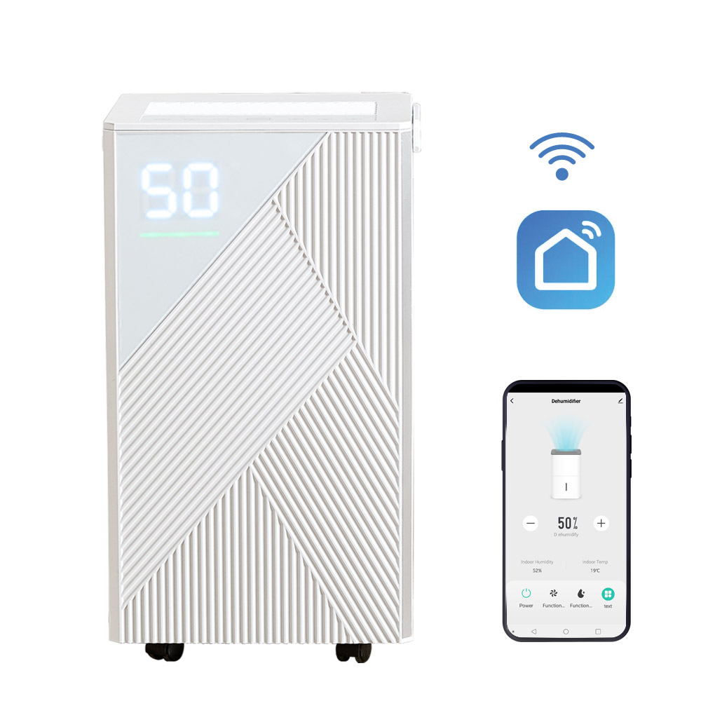 롯데 에코제트 와이파이 LDH-7700 가정용 연속배수 제습기 7L-최대12L 일일제습