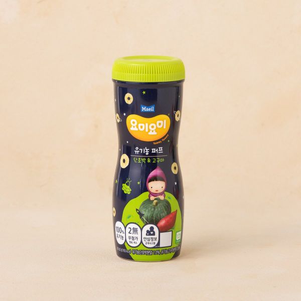 매일 브랜드관 요미요미 오가닉퍼프 단호박고구마 42g 718234 : 몰어니스트