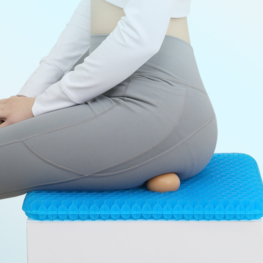 헤몬 1+1 쿨방석 시원한 여름 쿨링 젤리 실리콘 벌집 통풍 방석