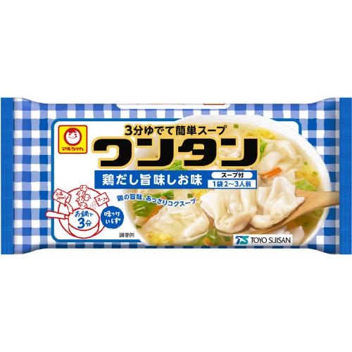 마루짱 트레이 봉지 완탕 시오 소금맛 - 메인 이미지