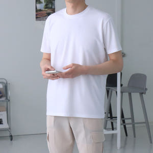 남자반팔티 구김없는 아이스 쿨티 머슬핏반팔 착용 후기 | 사이즈/핏 총정리 - 상품 이미지 1