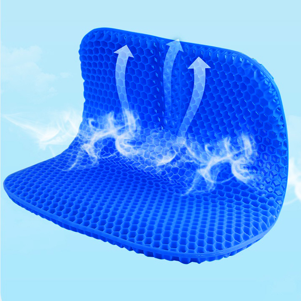 헤몬 1+1 쿨방석 시원한 여름 쿨링 젤리 실리콘 벌집 통풍 방석