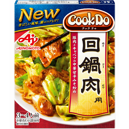 아지노모토 쿡두 CookDo 간단 조리 소스 회과육 호이코로 후이궈로우 - 상품 이미지