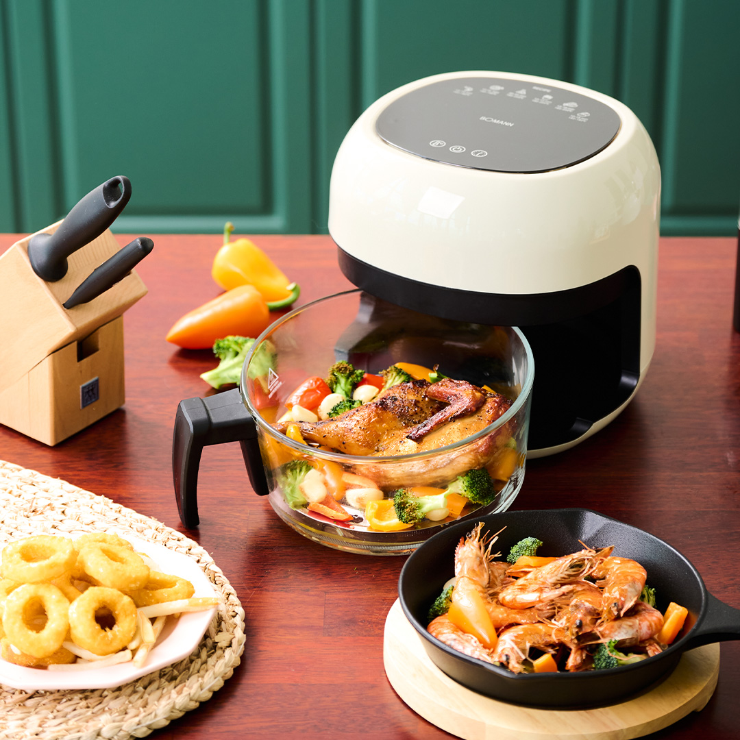 보만 저소음 원적외선 유리에어프라이어 4L AF41EG1I