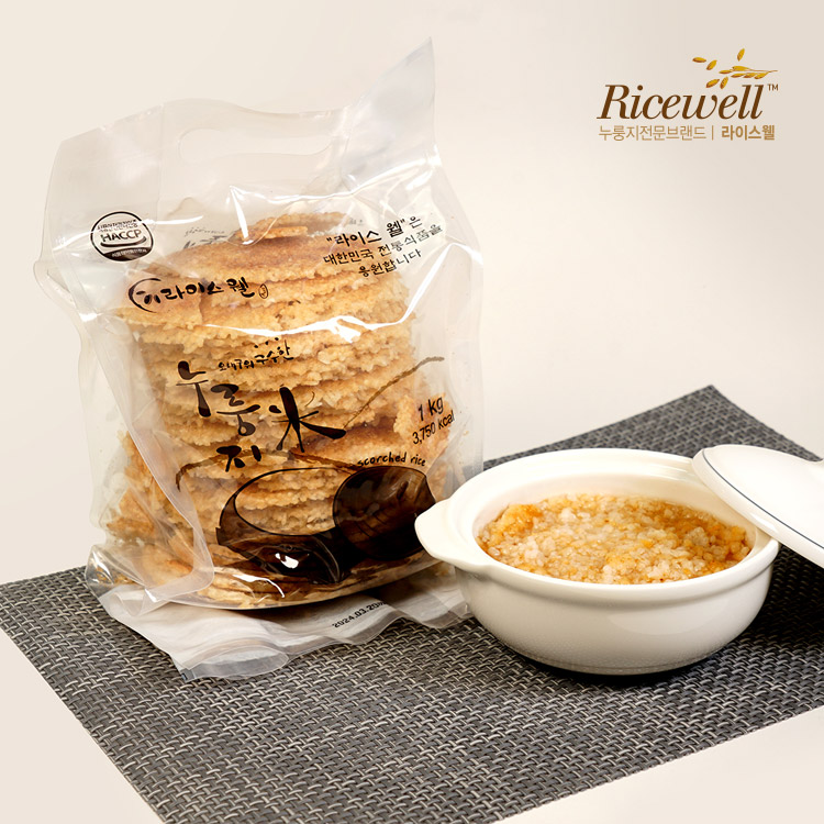 라이스웰 누룽지 1kg 세트(백미, 현미, 찹쌀) (총 3kg) - 상세 이미지 4