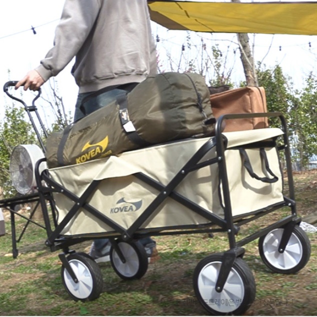 코베아 캠핑용 접이식핸드카 캠핑구르마 휴대용카트 접이식끌차