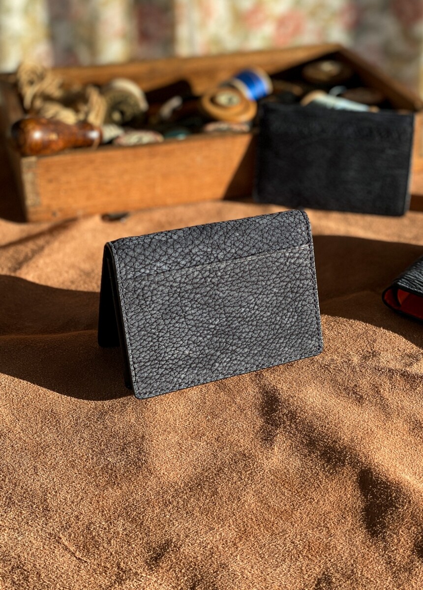 Blue Shark 상어가죽 카드케이스 명함지갑