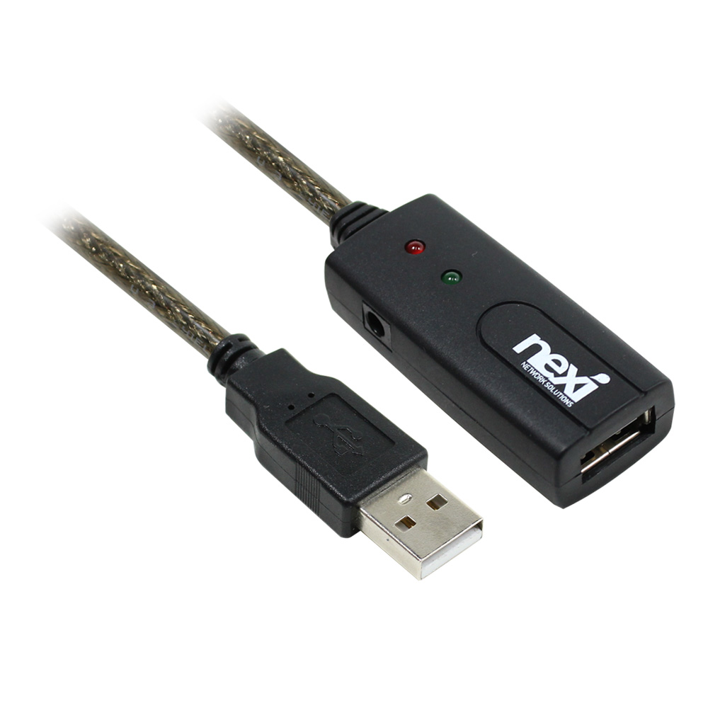 넥시 USB 2.0 AM-AF 리피터 케이블 연장 5M - 상품 이미지