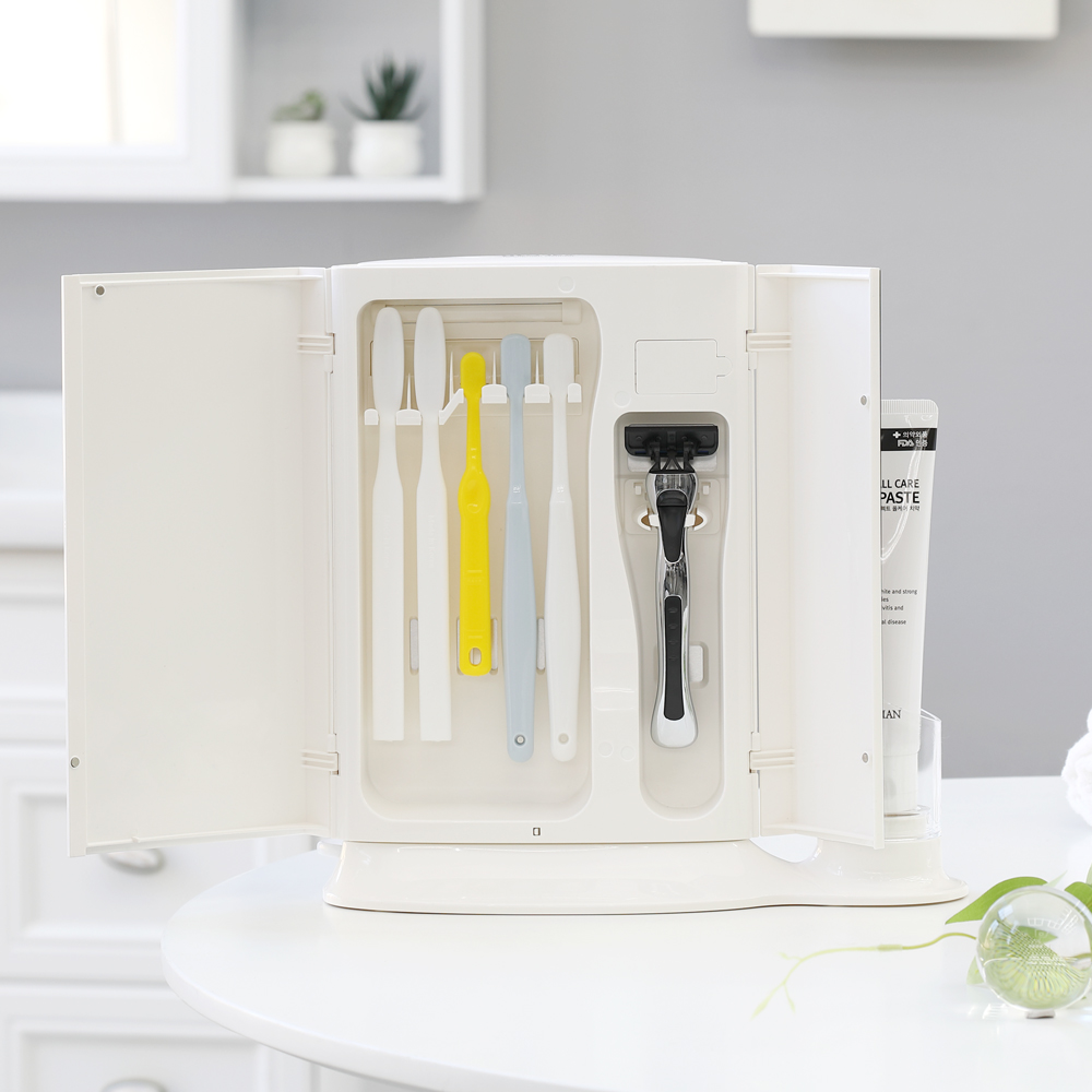 유토렉스 프리미엄 전신형 칫솔살균기 블랙라벨