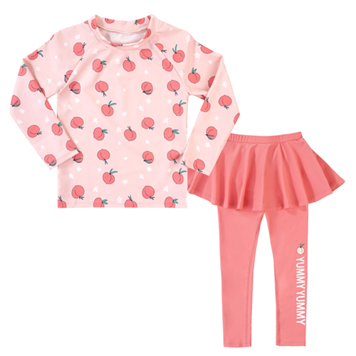 아기수영복 유아수영복 6개월 돌 두돌 전신 스마일 우주복 여아래쉬가드