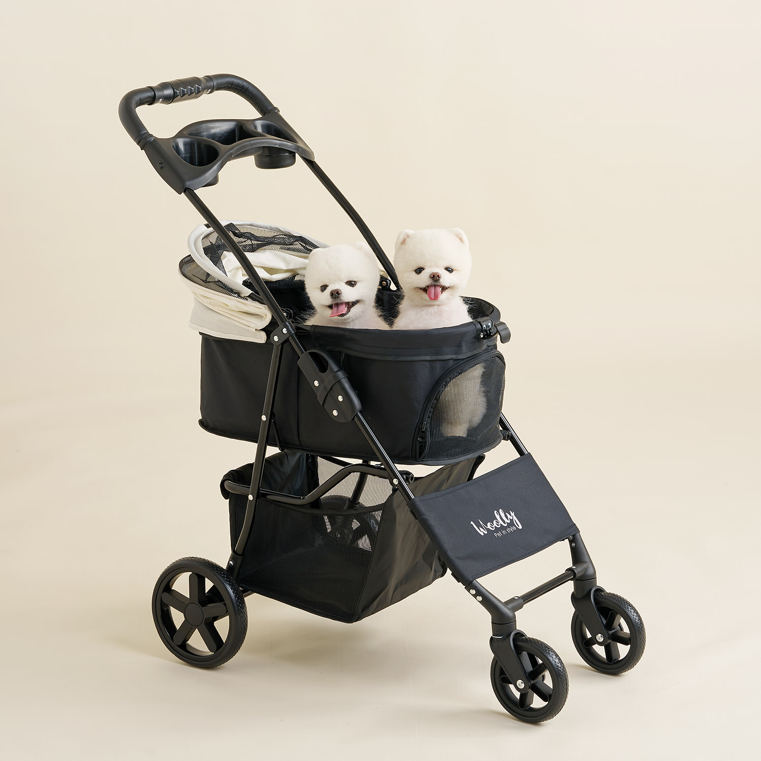울리 이지 폴딩 강아지유모차 펫 쁘띠 개모차