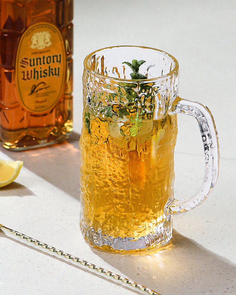 하이볼잔 산토리위스키잔 맥주잔 간빠이 양주잔 390ml