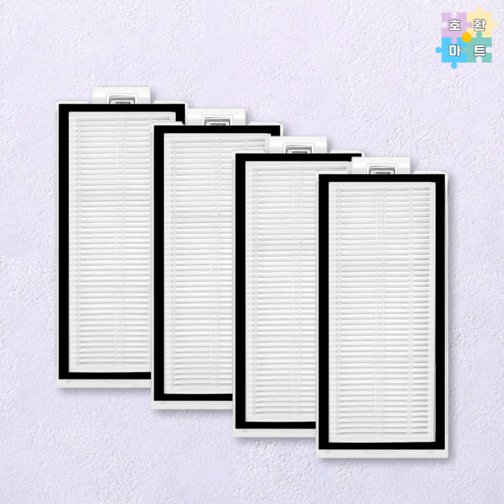 [호환] 로보락 로봇청소기 Q7 Max Plus 먼지통 필터 4개 호환품 호환마트