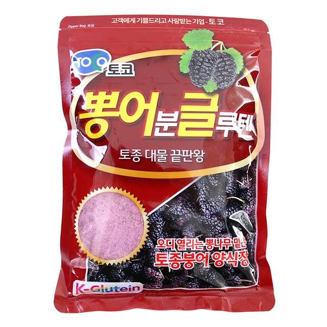 토코 뽕어분 글루텐 덕용 대물용 민물 떡밥 어분 붕어 미끼 - 상품 이미지