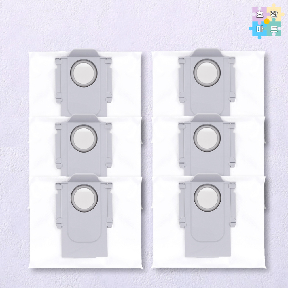 [호환] 로보락 로봇청소기 Q7 Max Plus 먼지봉투 6개 호환품 호환마트