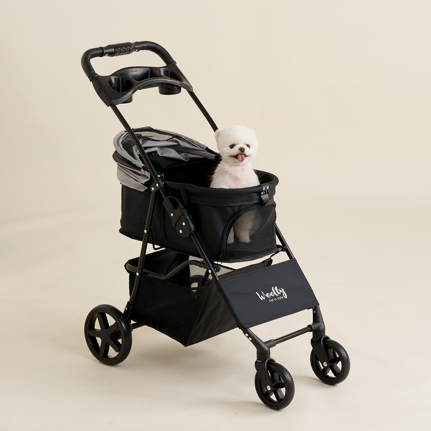 울리 이지 폴딩 강아지유모차 펫 쁘띠 개모차
