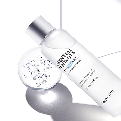 [30ml증정] 닥터펩티 에센셜 루미너스 트리트먼트 160ml 나이아신아마이드5% 미백 각질 모공케어 - 상세 이미지 2