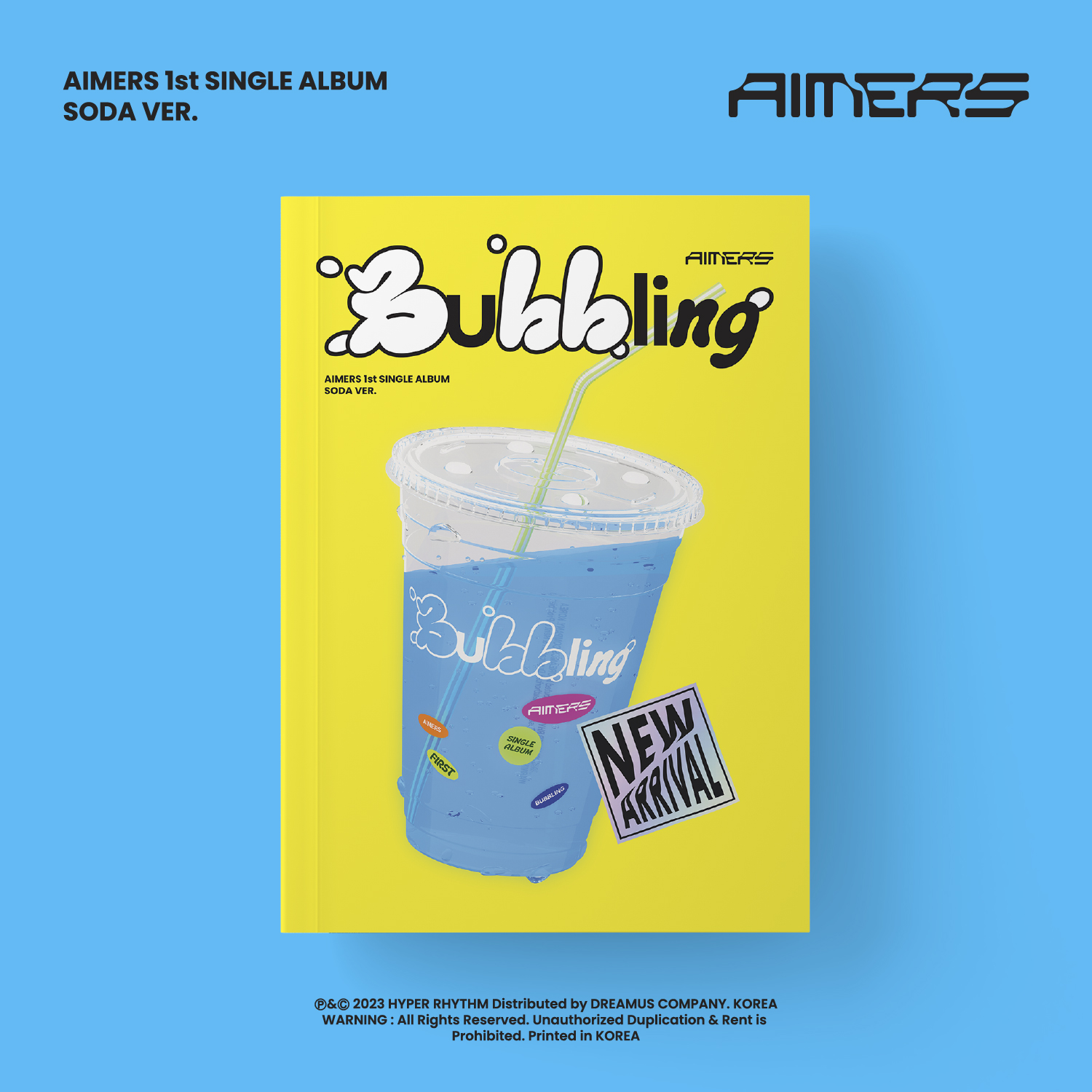 에이머스 버블링 앨범 AIMERS Bubbling SODA 버전 - 상세 이미지 2