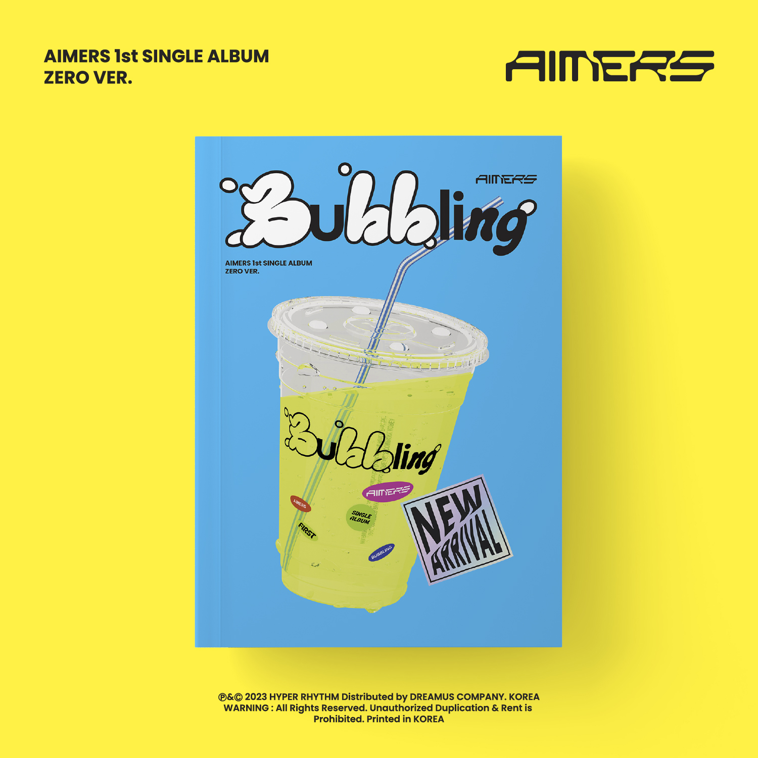 에이머스 버블링 앨범 AIMERS Bubbling SODA 버전 - 상세 이미지 3