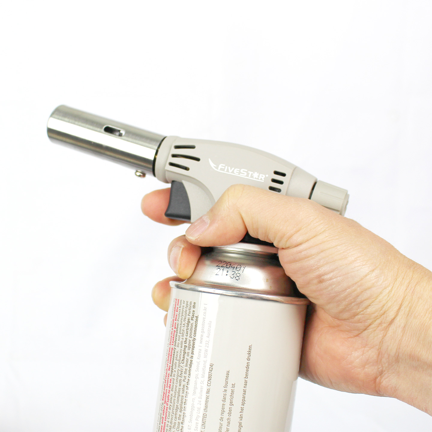 파이브스타 컴팩트 요리용 토치 (받침대 포함)