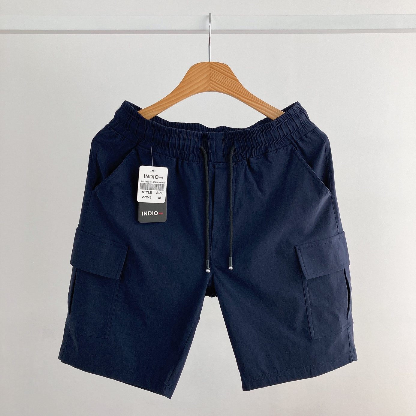 1+1 남자반바지 5부 카고팬츠 치즈 스판 밴딩 S-2XL - 상세 이미지 3