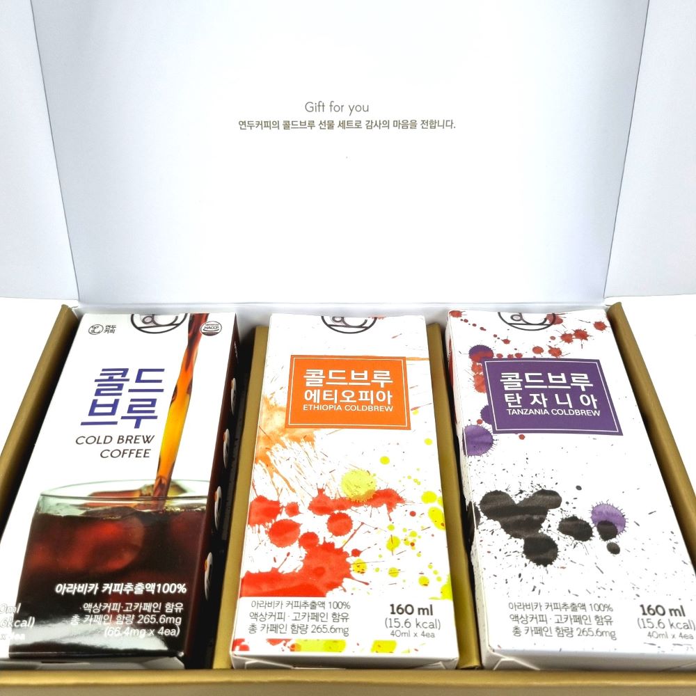 디카페인 콜드브루 원액 더치커피 선물세트 답례품 - 상세 이미지 3