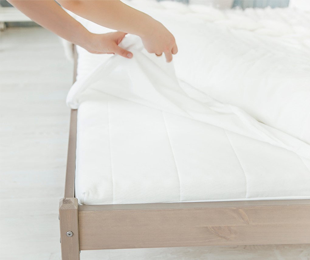 올인원 매트리스 커버 침대포 일체형 메트리스 패드 고시원 기숙사 호텔식 슈퍼싱글