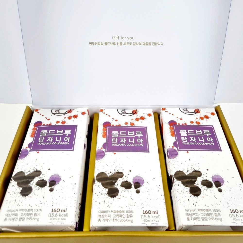 탄자니아 콜드브루 원액 더치커피 선물세트 답례품 24p - 상세 이미지 3