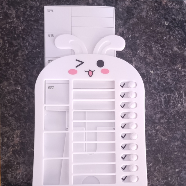 체크 투두리스트 하루 스케줄 밀어서 플래너 직장인 학생 아이 생활 계획표 노트 일과표 이미지 3