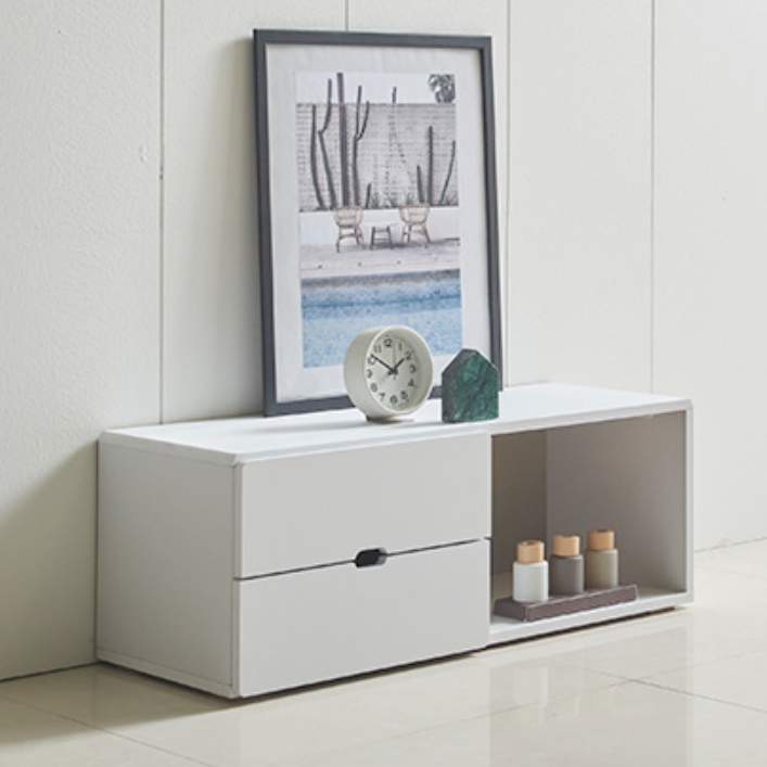 낮은 티비장 원룸 안방 TV장 모던 티비 다이