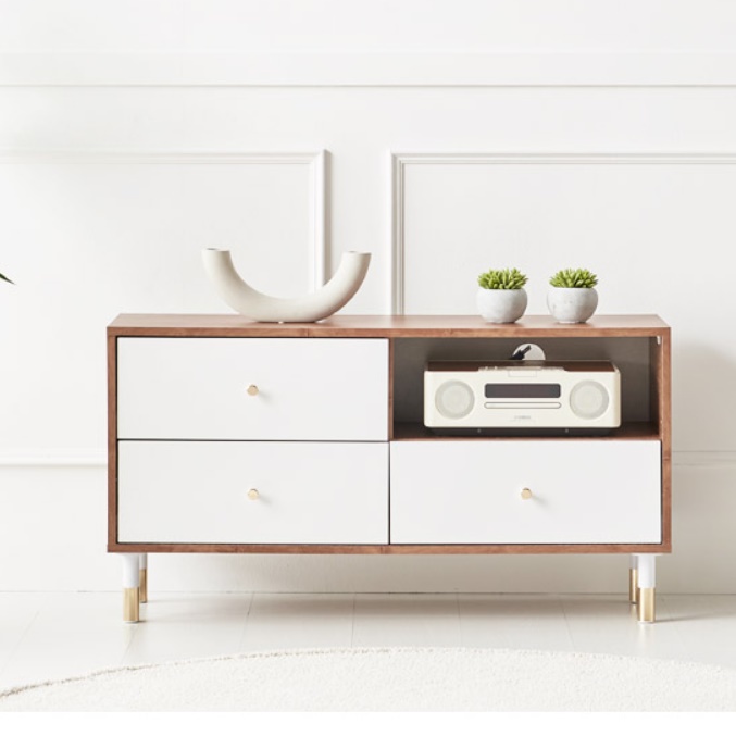 모던 티비 다이 원룸 안방 TV장 낮은 티비장